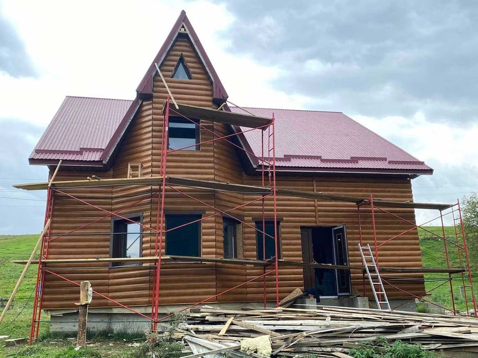 Покрівельні фасадні роботи паркан бригада майстрів дах фасад паркан