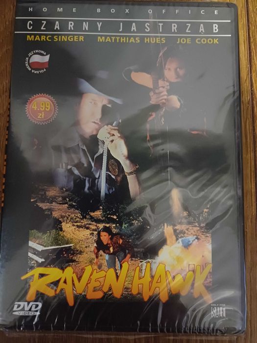 DVD Czarny Jastrząb, Raven Hawk, zafoliowana
