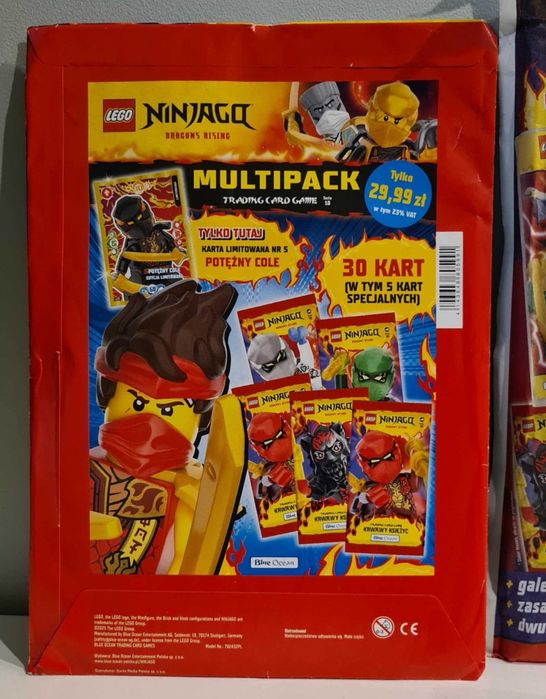 樂-star 新品 未開封 通常盤 20枚 まとめ売り Album+multipak plansza+20 saszetki karty 120 szt Lego Ninjago