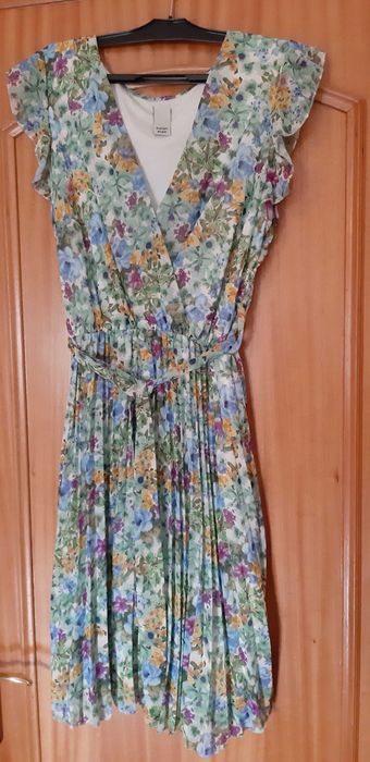Vestido floral, tamanho único