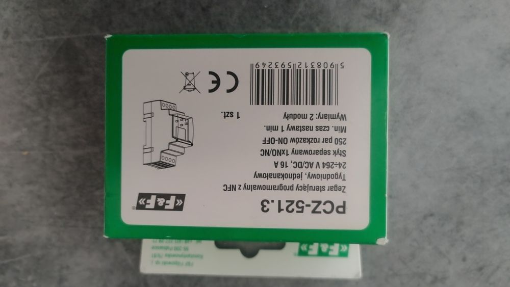 zegar sterujący PCZ-521.3 NFC