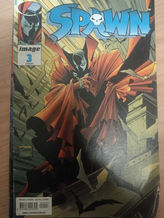 SPAWN Livro banda desenhada