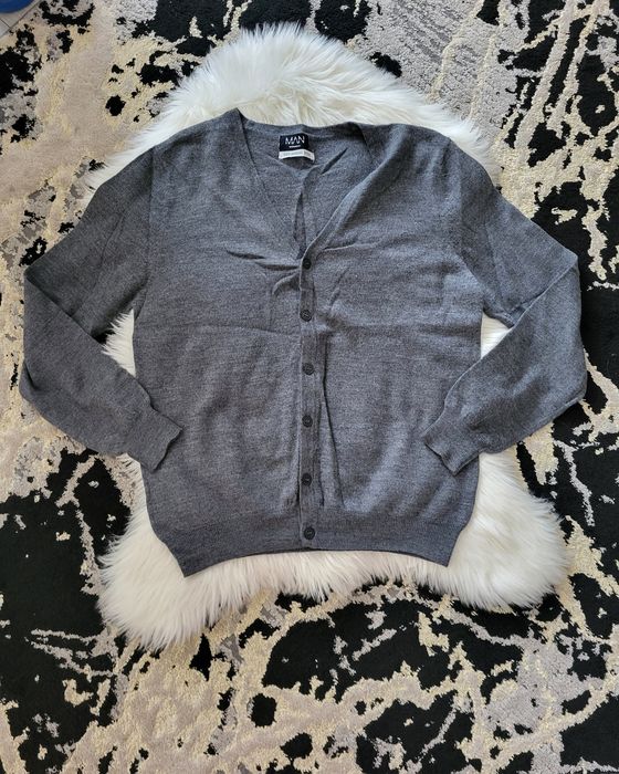Sweter męski zapinany