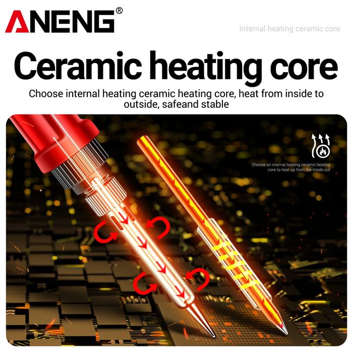 Ferro De Soldar Digital 60W Aneng SL106