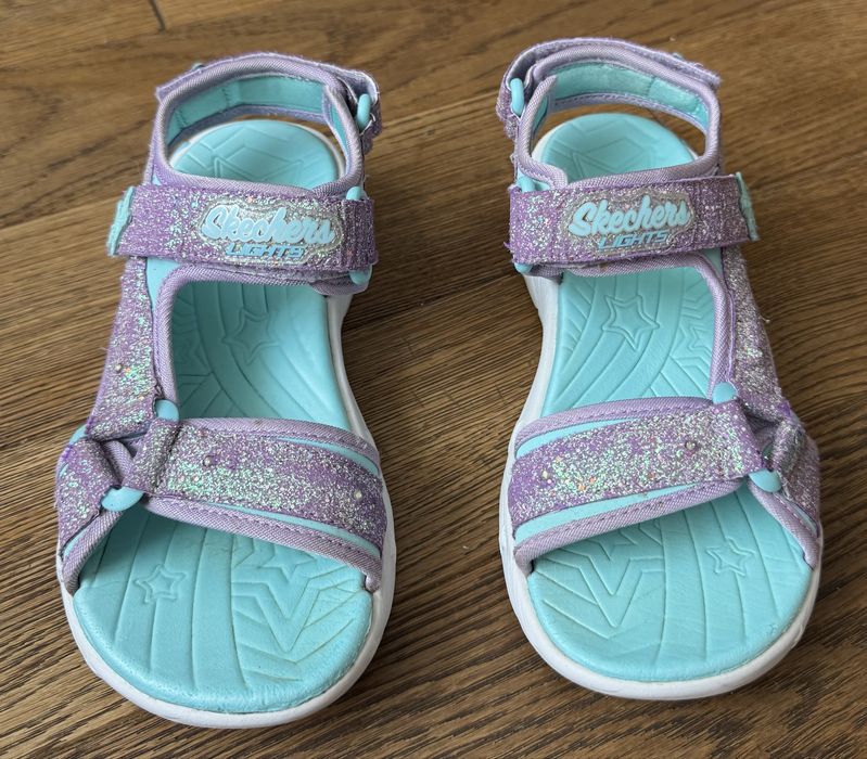 Skechers s- lights majestic bliss босоніжки, сандалі з підсвіткою р.31 (20,5 см)