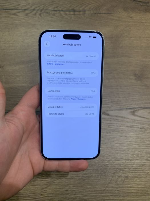 Iphone 15 plus 128GB 87% baterii