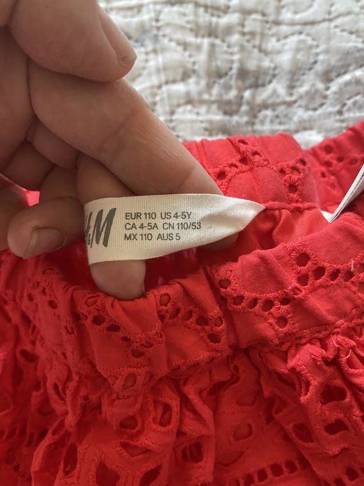 Комплект на дівчинку H&M. Спідниця і топ