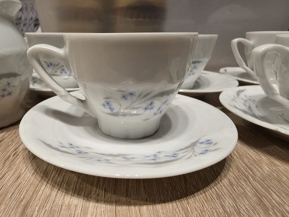 Zestaw kawowy Bogucice PRL