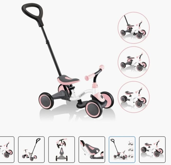 Triciclo evolutivp Globber 3 em 1