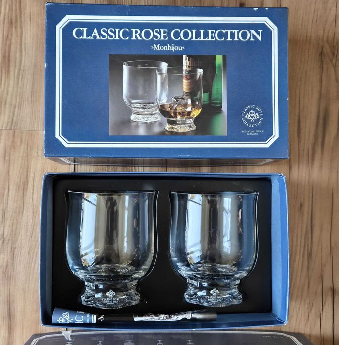 Kieliszki Classic Rose Collection Rosenthal Monbijou Germany
