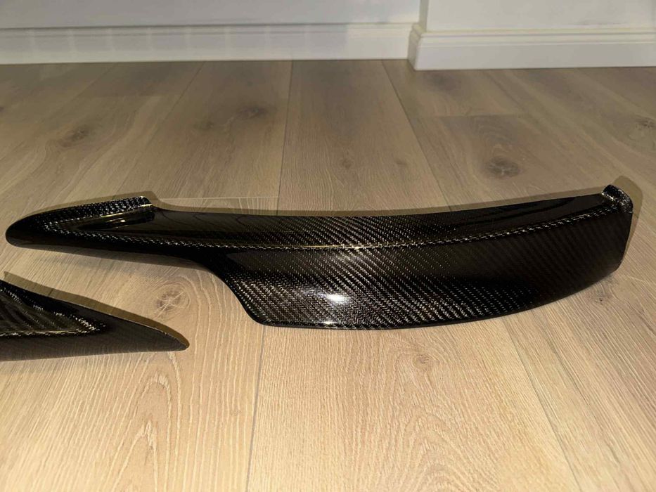 Carbon splittery BMW E90 LCI M Sport – prawdziwy carbon