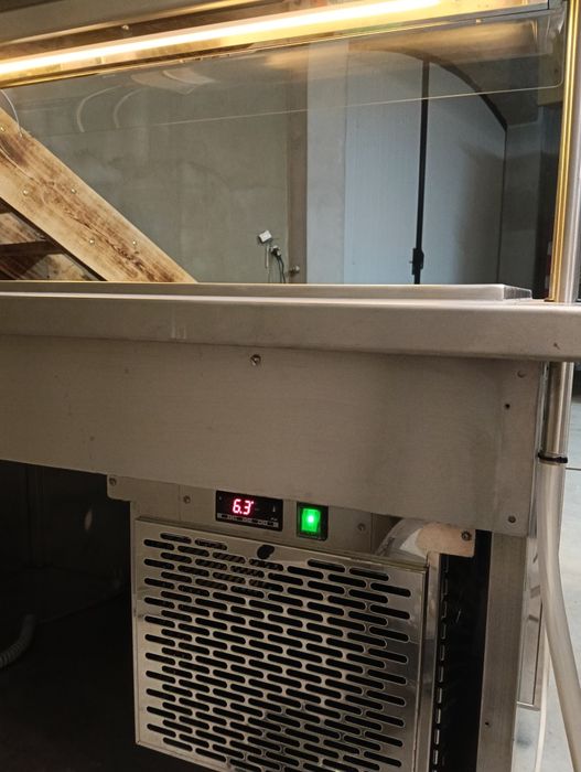 Wanna chłodnicza z nadstawką, zlewozmywak