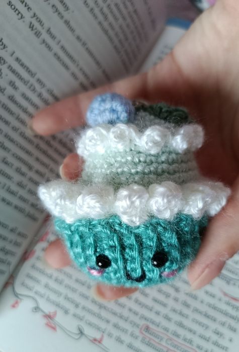 Breloczek handmade muffinka