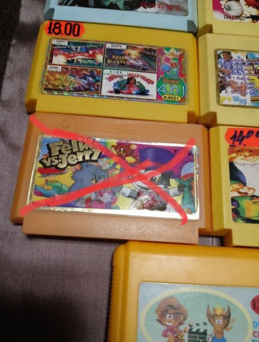 Картриджи денди.