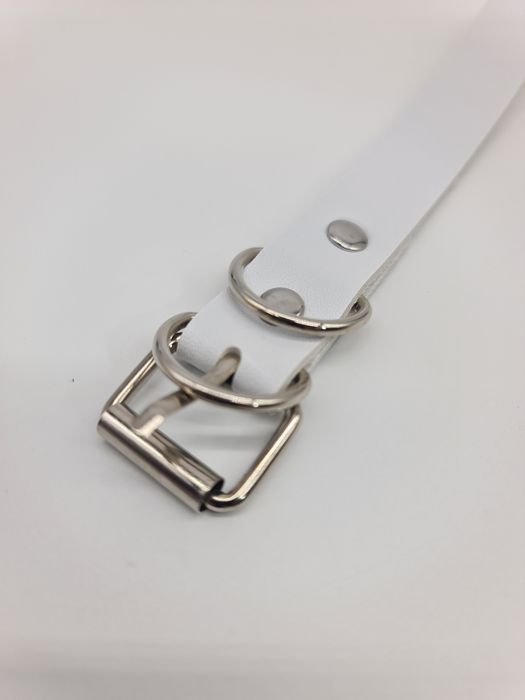 Colar em pele branco para senhora PUDDIN - novo