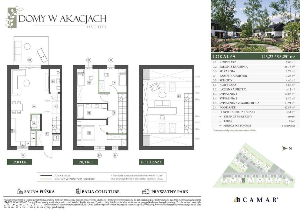 Domy w Akacjach | Nowe kameralne osiedle w Łodzi