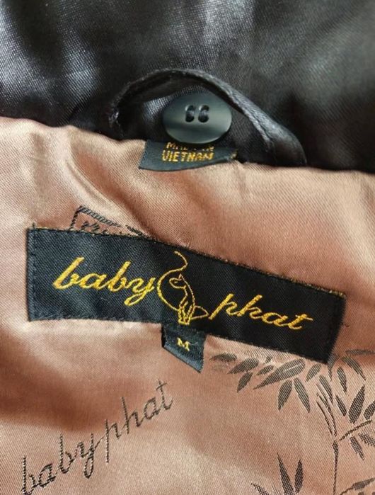 Куртка осіння жіноча чорна m baby phat