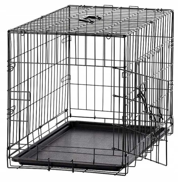 Duża Klatka dla Psa Kennelowa do Samochodu Transporter Metalowa XXL