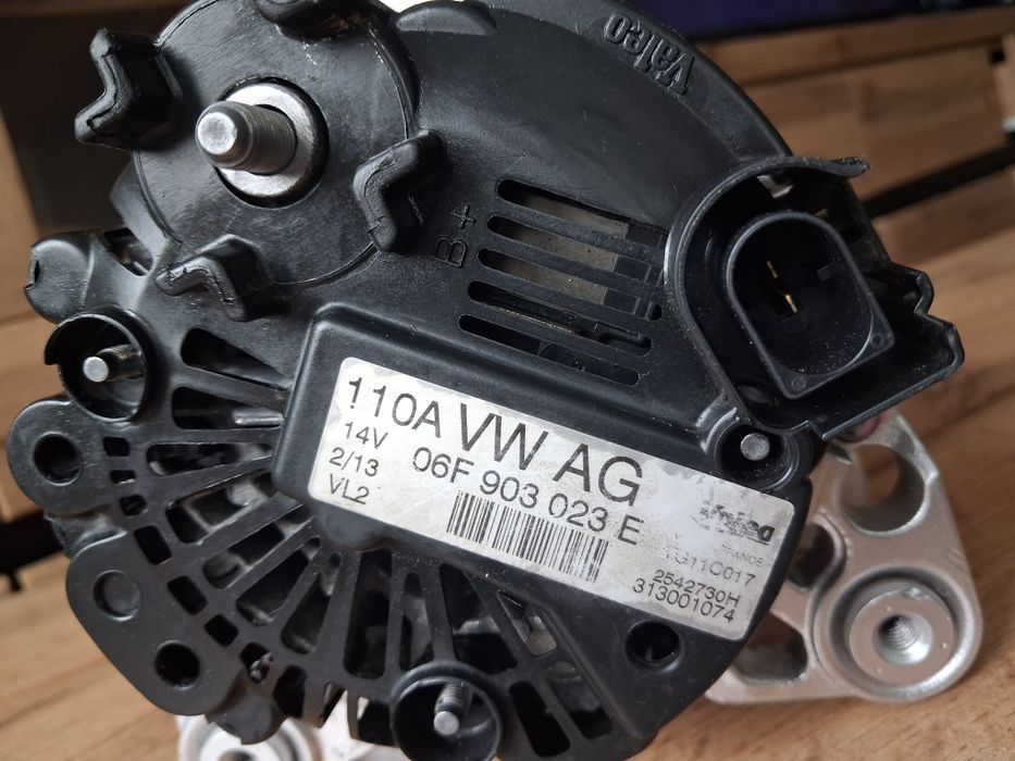 Alternator Valeo 110A A1 A3 1.6 1.9 2.0TDI  Octavia II Caddy3