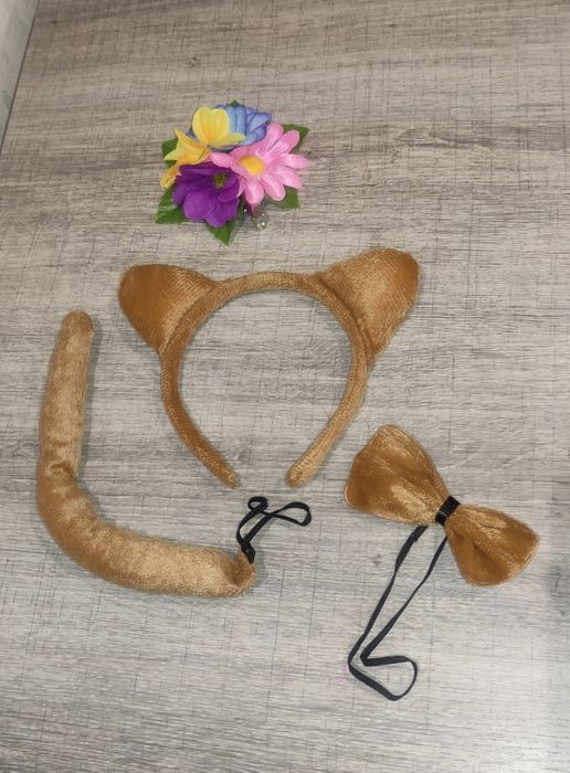 Набір дитячий - тигрик, мишка, жабка, чортик, далмантинчик, овечка