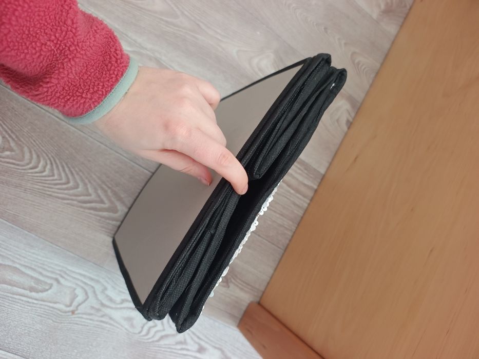 Короб для зберігання з паєтками 30*30*30