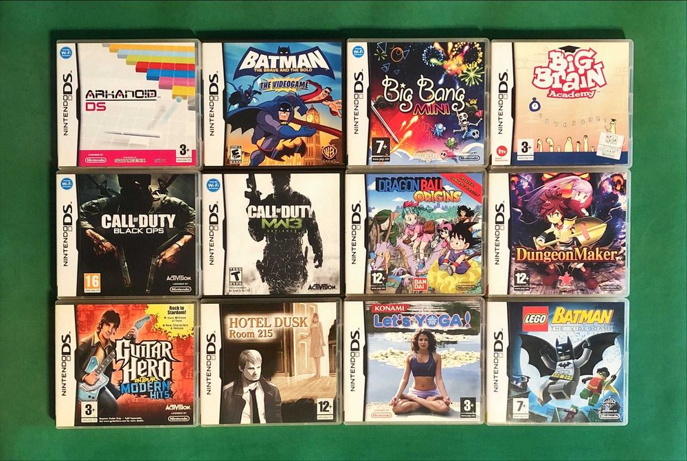 NINTENDO DS 2DS Dragon Hotel Layton Lego Lost Mario Star Wars Zelda