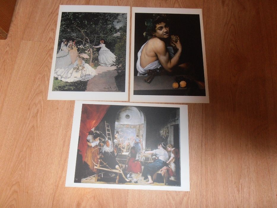 Gravuras de pinturas de pintores celebres