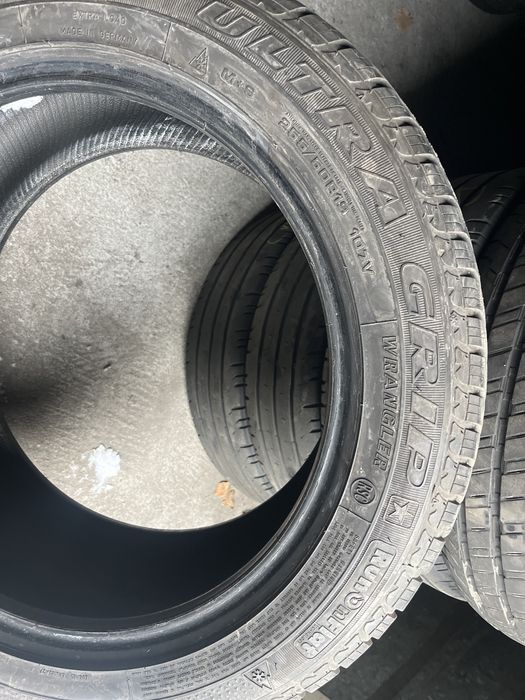 4x 255/50/19 107V XL * RSC Goodyear Ultra Grip Wrangler Super Stan 7mm