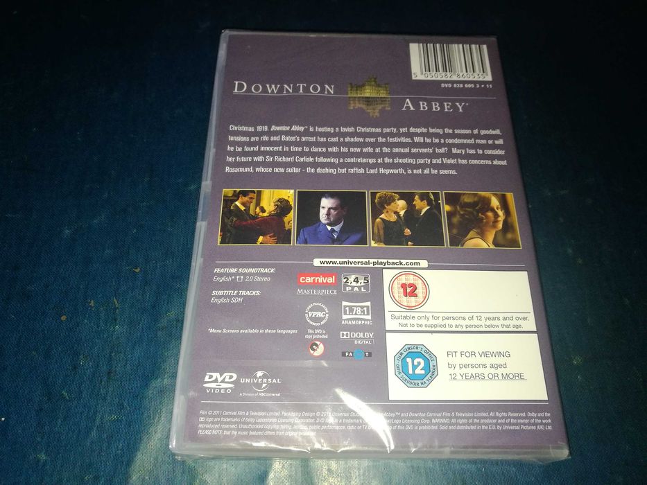 DOWNTON ABBEY - CHRISTMAS BY DOWNTON ABBEY DVD (Legendagem inglês)
