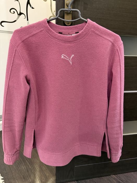 Кофта спортивна Puma флісова рожева