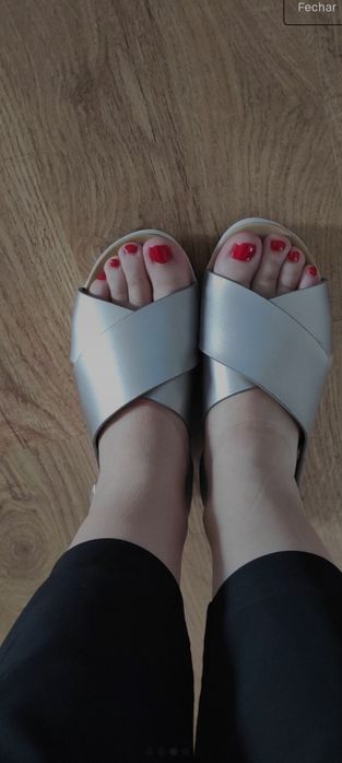 Sandálias de plataforma