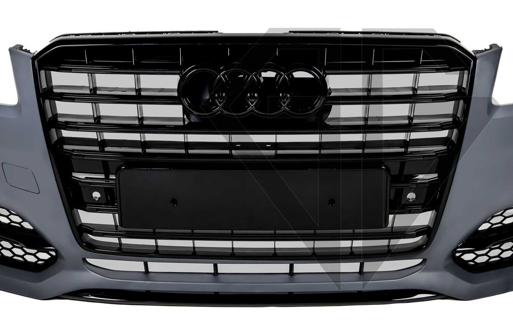 Передний бампер s-line с лайн audi a8 решетка радиатора ауди а8 ауді