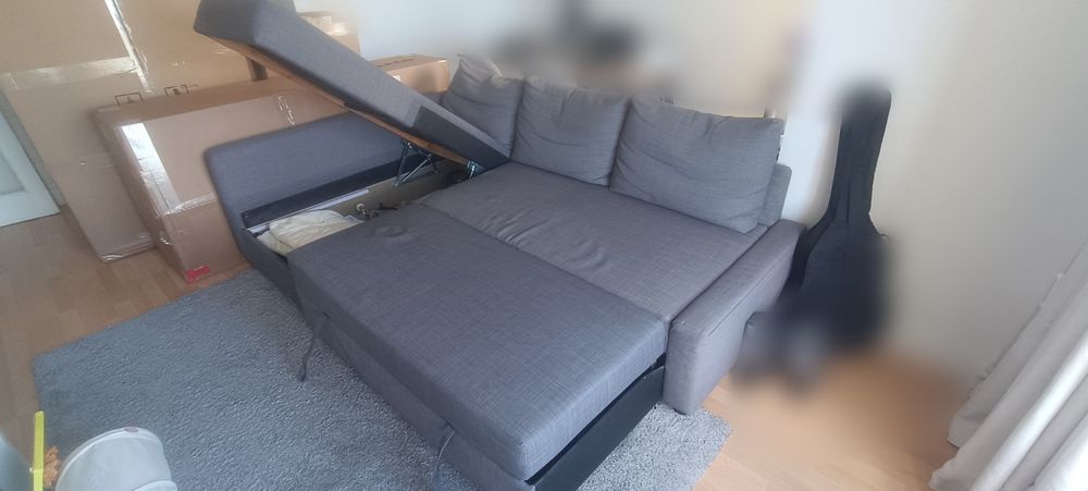 Sofá Cama com Arrumação