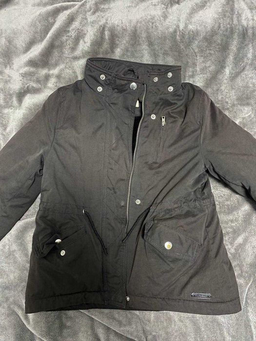 куртка-парка h&m дитяча чорна б/у