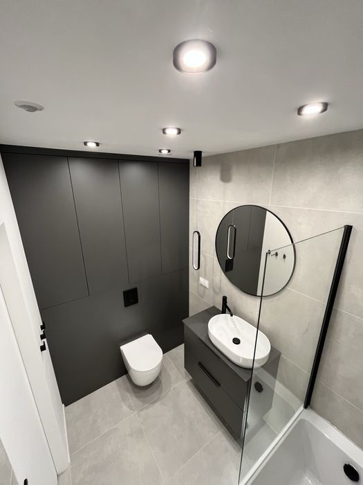 Wykończenia wnętrz, łazienki, sufity podwieszane