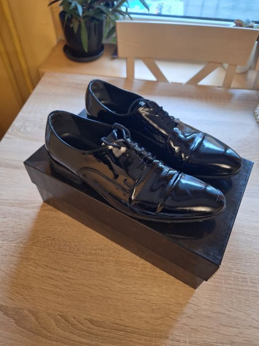 Buty lakierkowane Lancerto Highbury weselne rozmiar 41