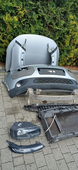 Zderzak przód maska pas chlodnice lampa błotnik  citroen c4 cactus