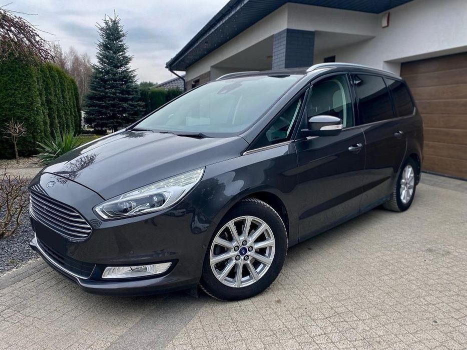 Ford Galaxy 2xkamera Full Led skora 7-os. 165 tyś km bezwypadek szyberdach