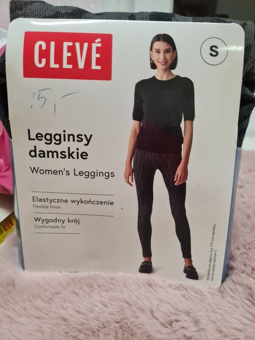 Leginsy damskie ciepłe
