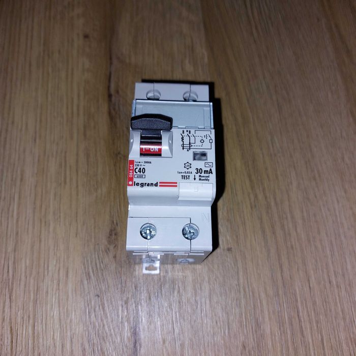 Wyłącznik różnicowo-nadprądowy Legrand P-312 C40A