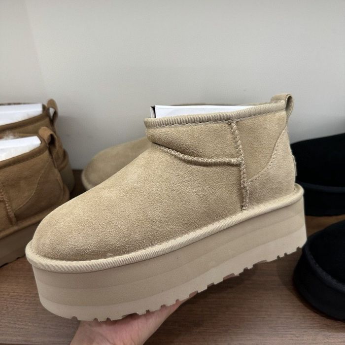 Угги UGG Уггі UGG Classic Mini Platform  Жіночі угги на платформі