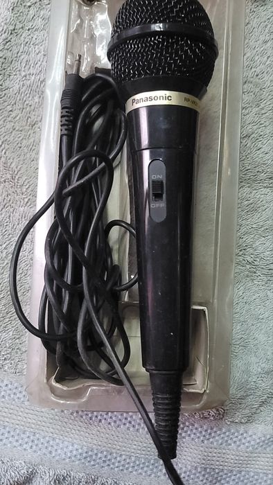 Микрофона Panasonic PR VK21,шнур,длинный,sharp