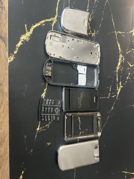Części do telefonów Nokia 8800/Carbon/Arte/Black Korpusy/Szyby!