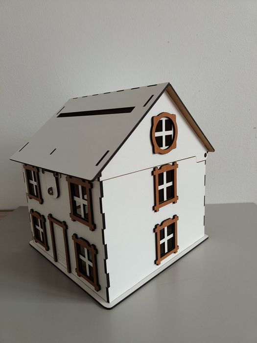 Pudełko domek na koperty wesele ślub