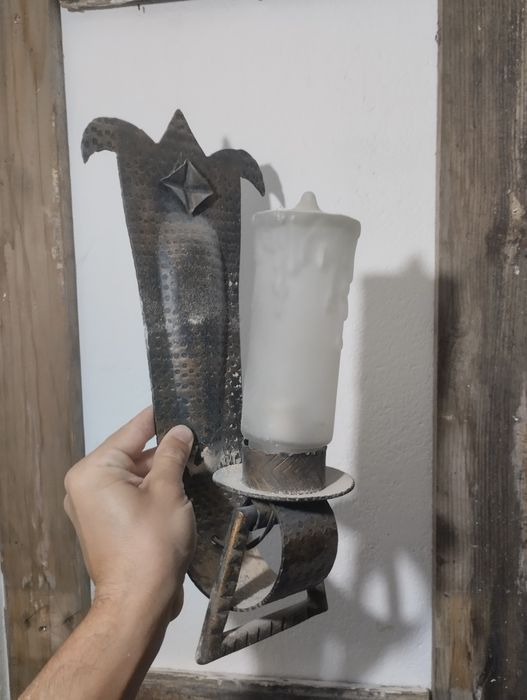 Venda de 3 candeeiros rusticos