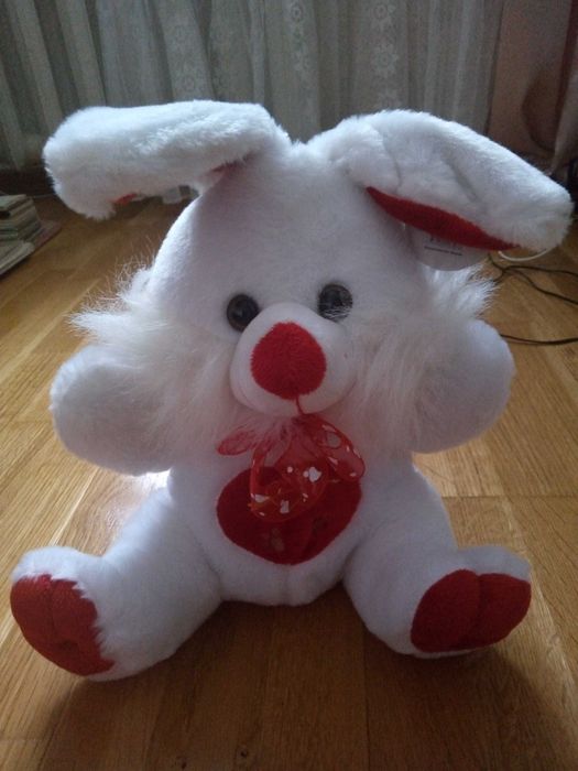 Іграшка Білий зайчик/кролик НОВИЙ