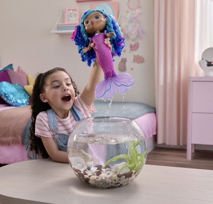 Інтерактивна лялька Габбі Габі Будинок Габбі Русалонька Співай та сяй