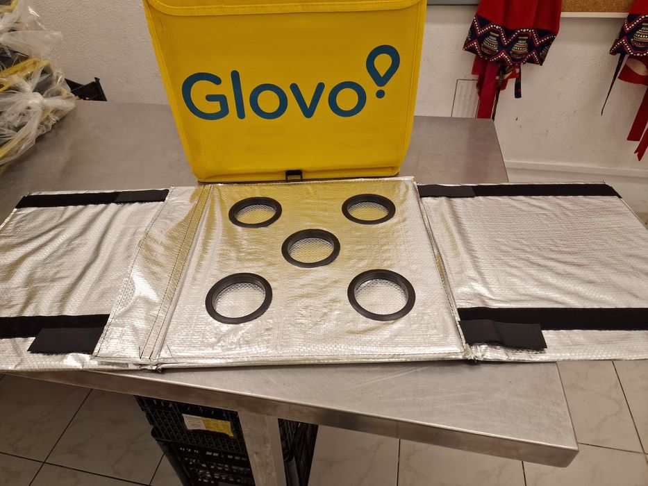 Bag glovo pra quem faz entrega de carro leia o anúncio