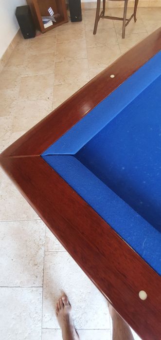 Bilhar Aquecido, tacos e acessórios