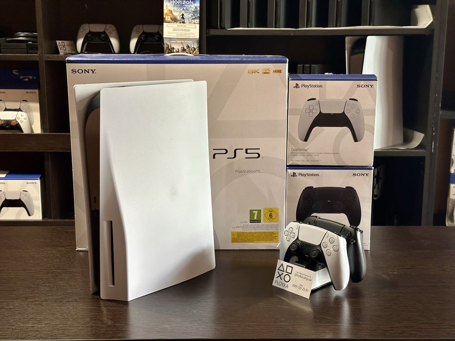 Магазин! PlayStation 5 BluRay + Игры. Гарантия 3 мес!